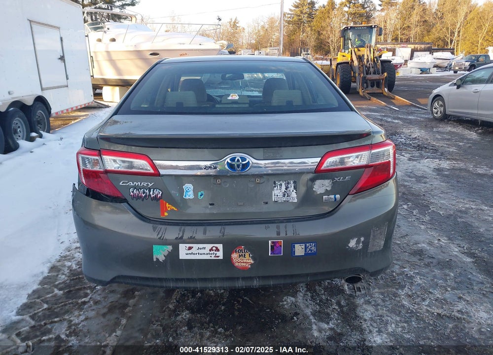 2012 TOYOTA CAMRY HYBRID VIN: 4T1BD1FK0CU048473