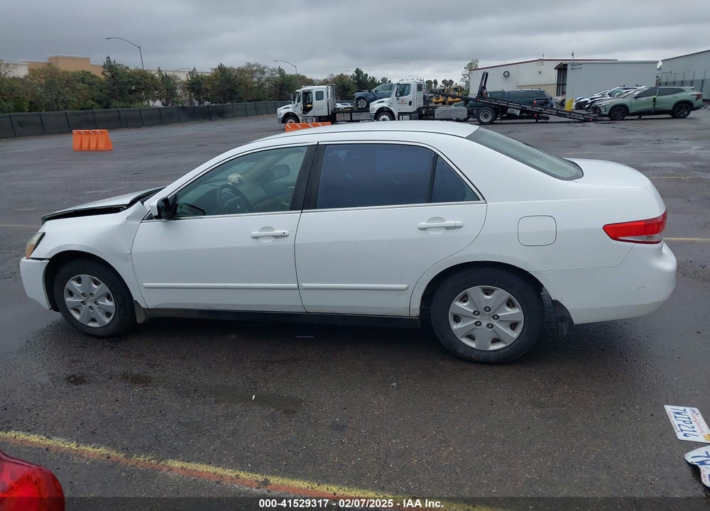 2003 HONDA ACCORD 2.4 LX VIN: 1HGCM563X3A123773