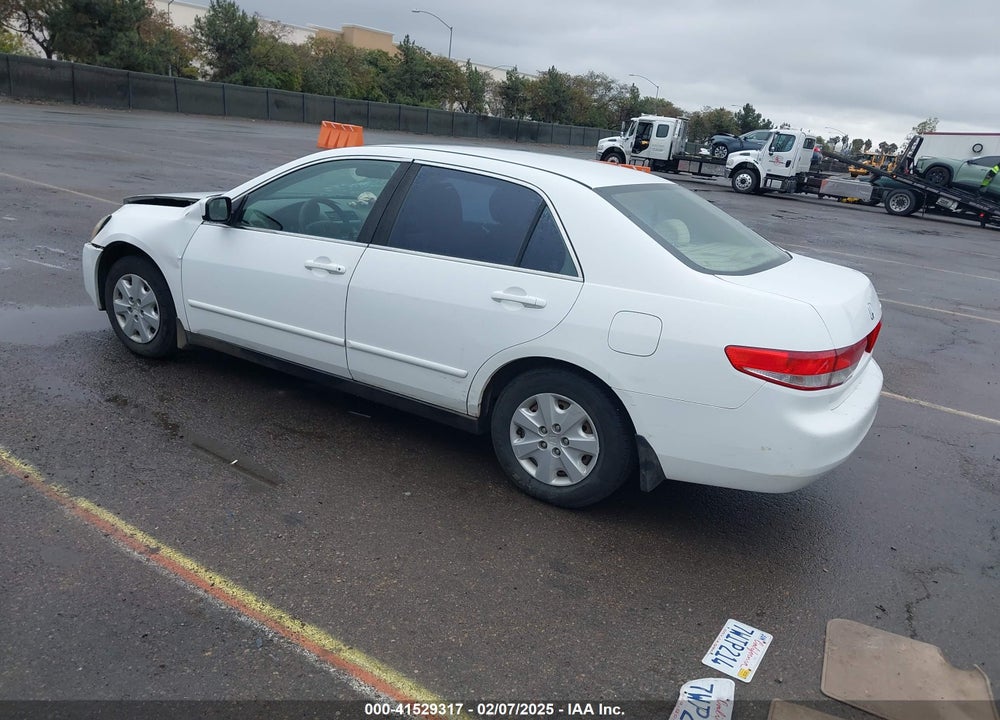 2003 HONDA ACCORD 2.4 LX VIN: 1HGCM563X3A123773