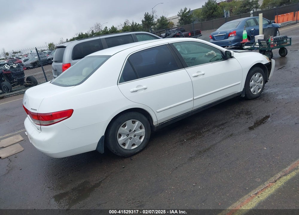 2003 HONDA ACCORD 2.4 LX VIN: 1HGCM563X3A123773