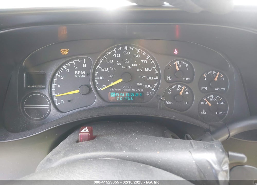 2001 CHEVROLET TAHOE LT VIN: 1GNEK13T31J218674