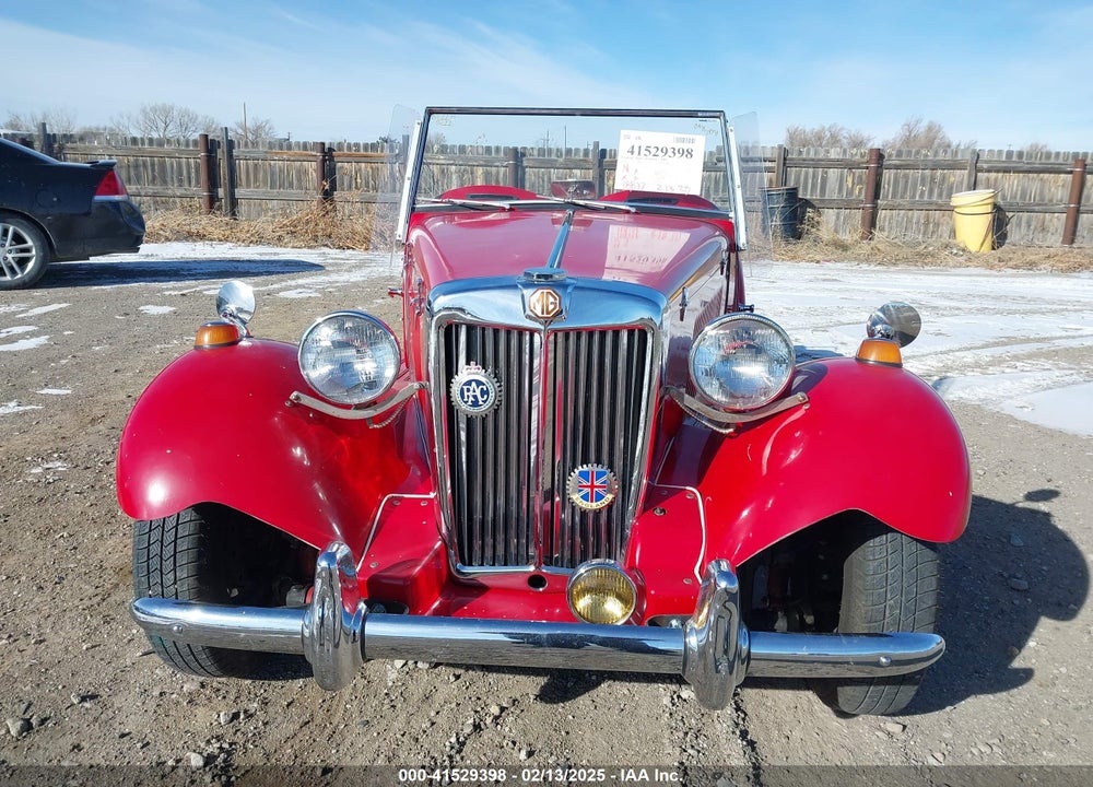 1991 MG MGB VIN: ID39788COLOXXXXXX