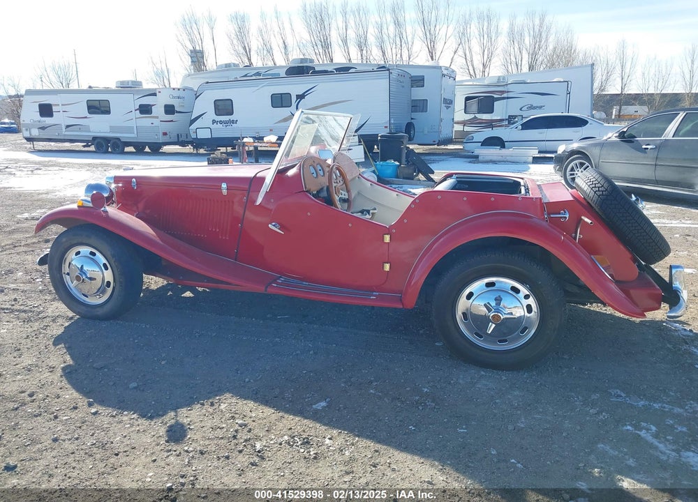 1991 MG MGB VIN: ID39788COLOXXXXXX