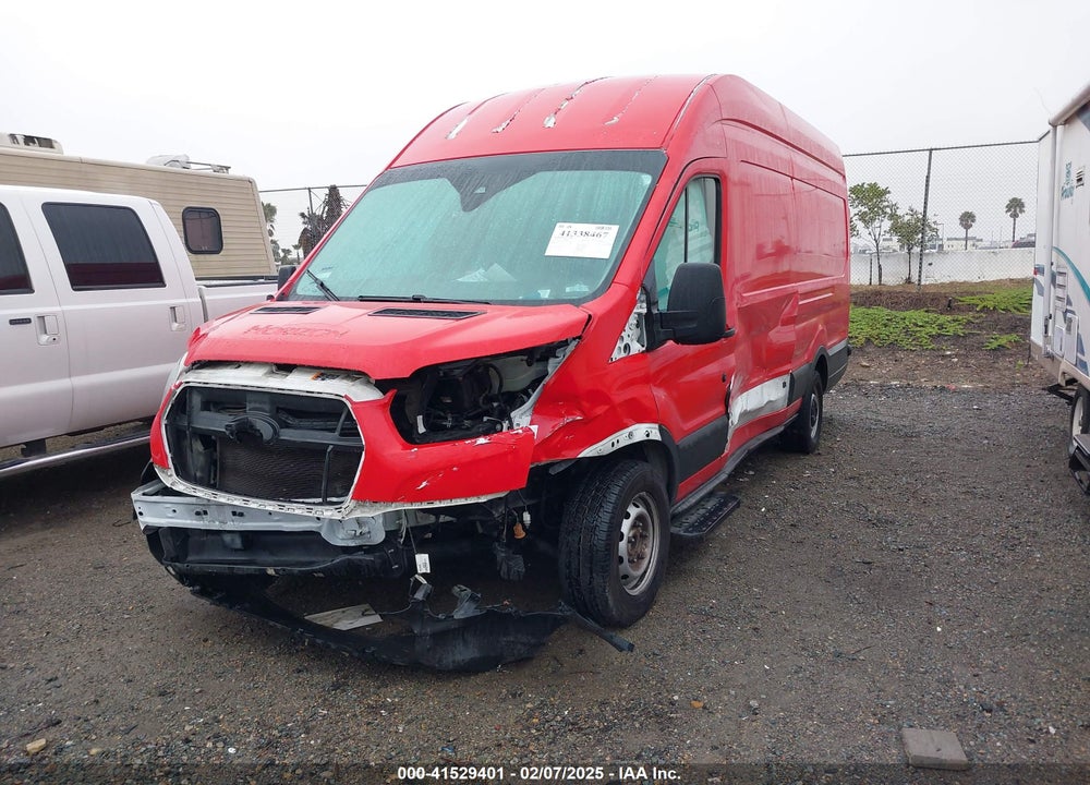 2020 FORD TRANSIT-350 CARGO VAN VIN: 1FTBW3X87LKA45546