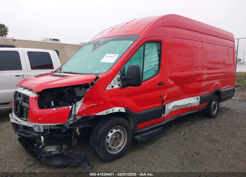 2020 FORD TRANSIT-350 CARGO VAN VIN: 1FTBW3X87LKA45546