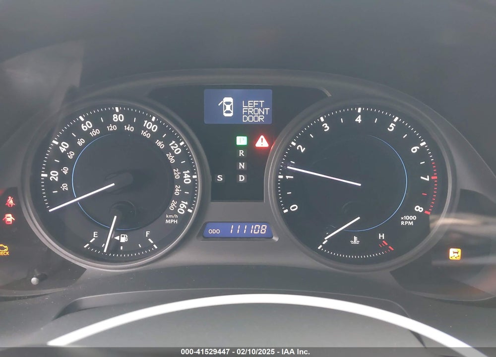 2007 LEXUS IS 350 VIN: JTHBE262972011123