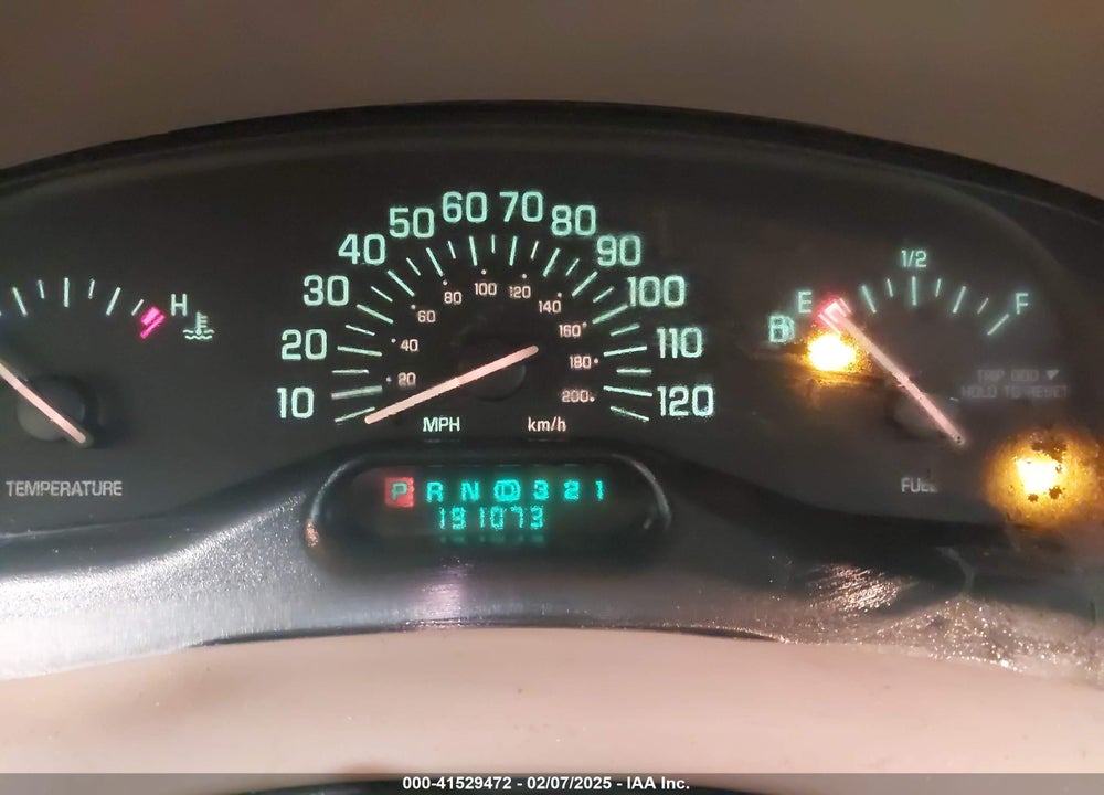 2001 BUICK CENTURY CUSTOM VIN: 2G4WS52J011259998