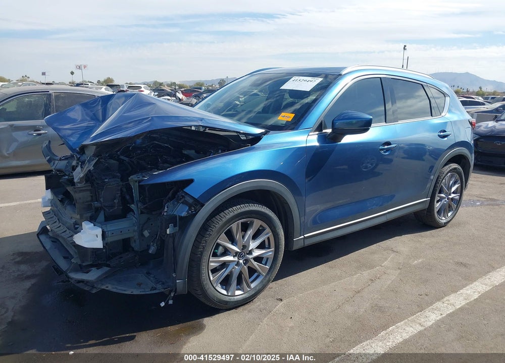 2021 MAZDA CX-5 GRAND TOURING VIN: JM3KFADM9M1348851
