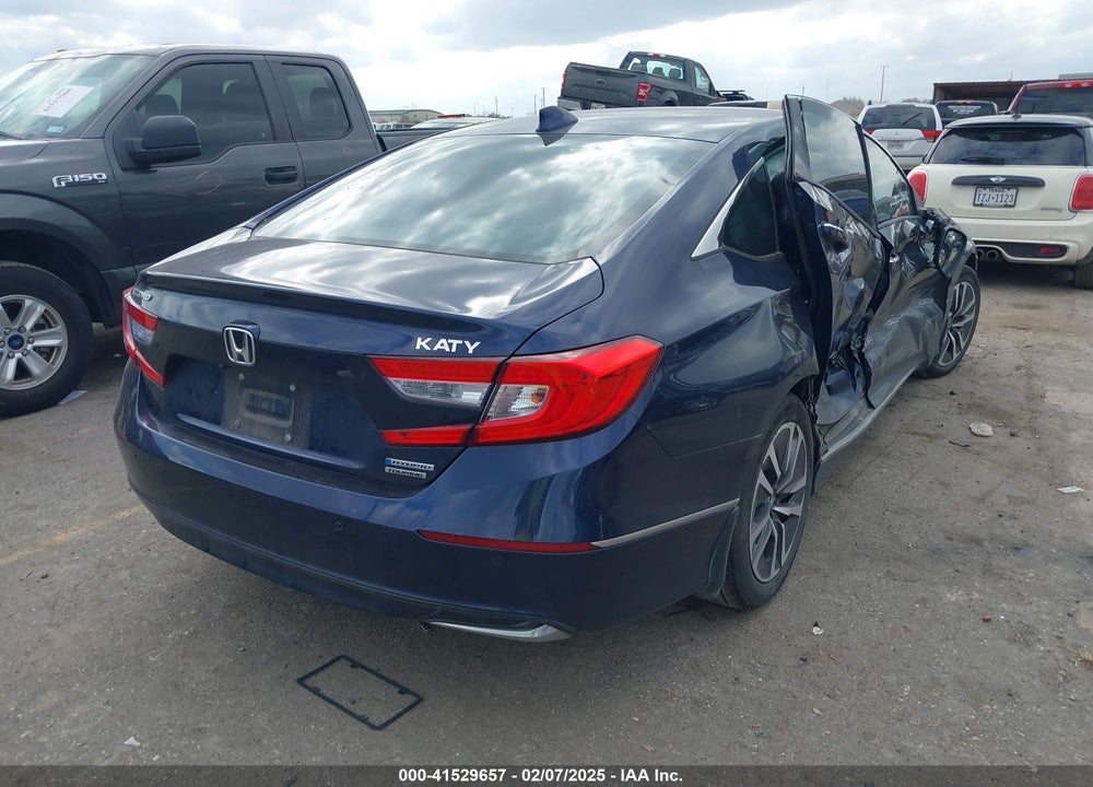 2018 HONDA ACCORD HYBRID VIN: 1HGCV3F99JA010500