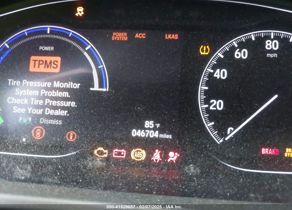 2018 HONDA ACCORD HYBRID VIN: 1HGCV3F99JA010500
