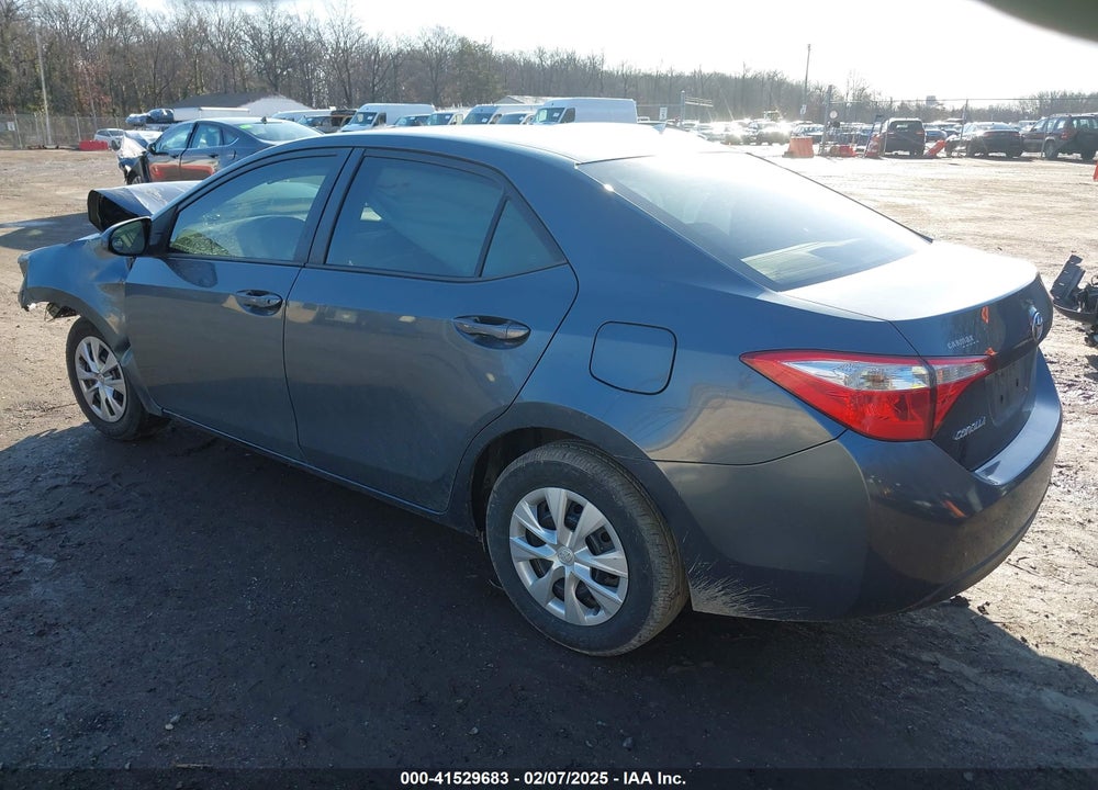 2015 TOYOTA COROLLA VIN: 2T1BURHE5FC351356
