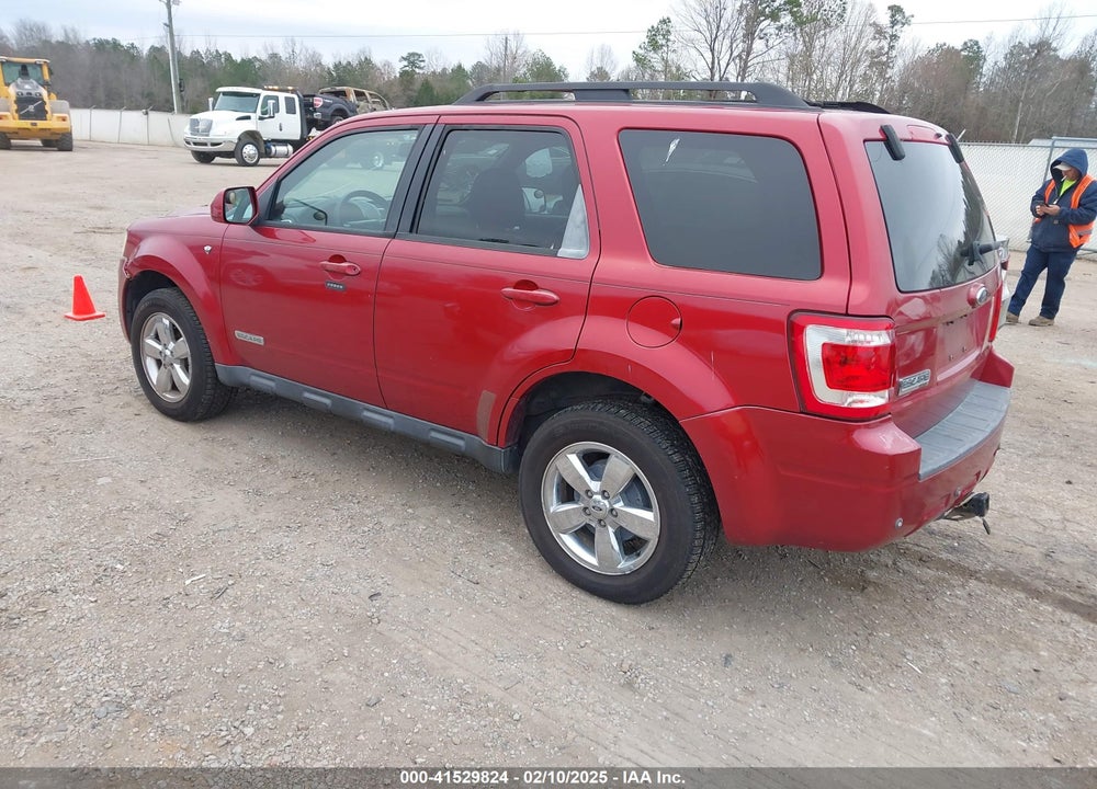 2008 FORD ESCAPE LIMITED VIN: 1FMCU04118KB50165