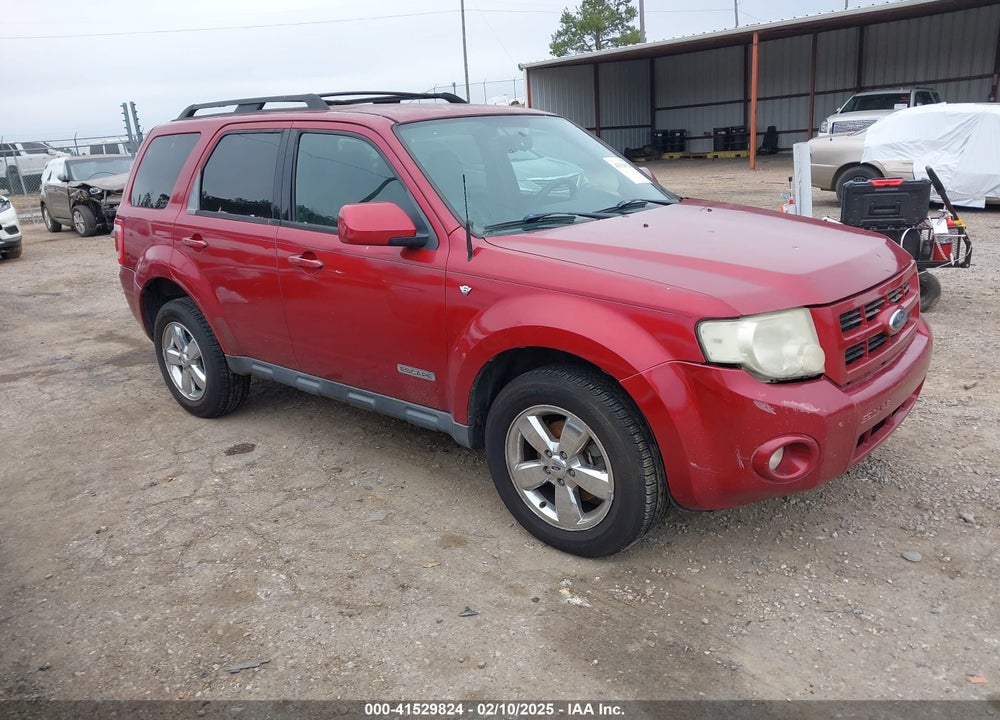 2008 FORD ESCAPE LIMITED VIN: 1FMCU04118KB50165