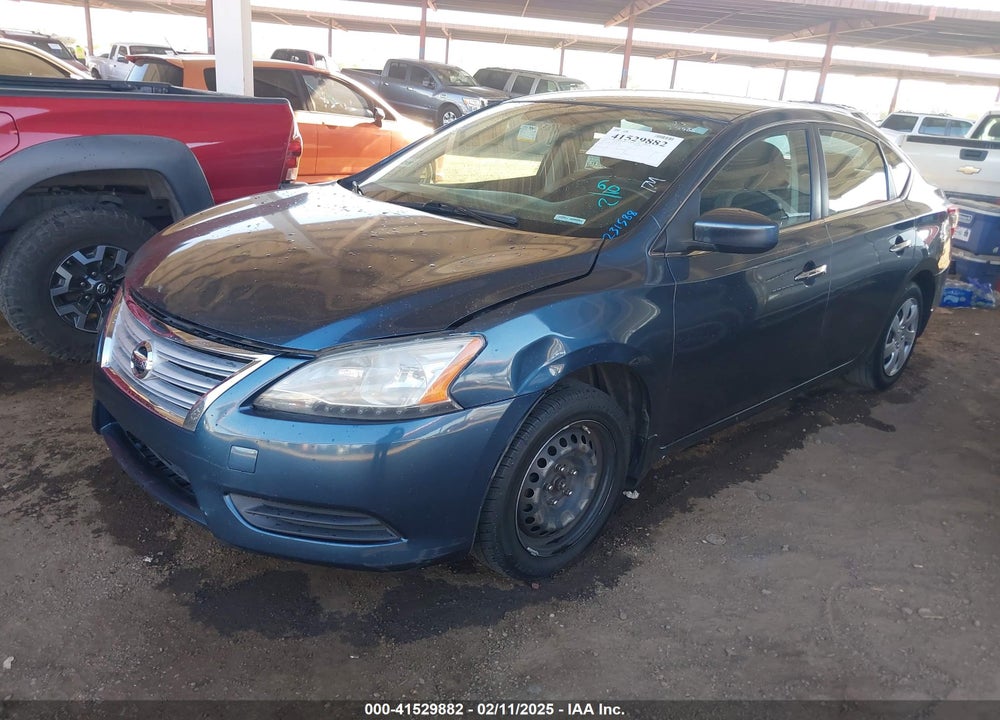 2014 NISSAN SENTRA VIN: 3N1AB7AP3EY231588