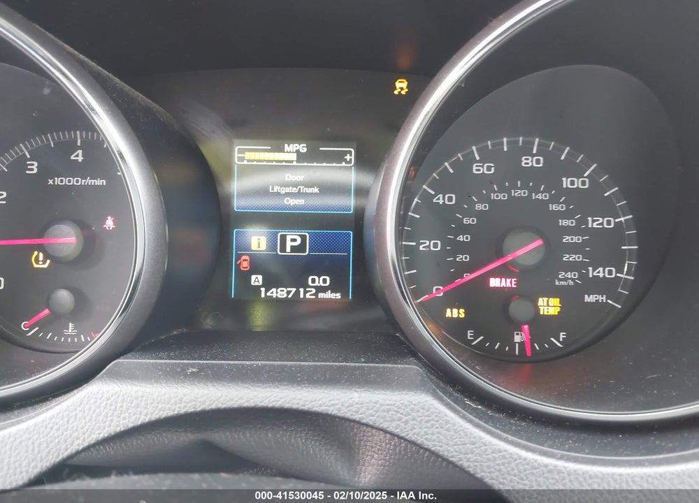 2015 SUBARU LEGACY VIN: 4S3BNAA64F3006605