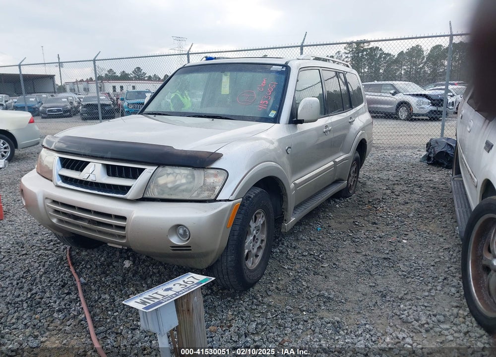 2003 MITSUBISHI MONTERO 20TH ANNIVERSARY VIN: JA4NW61S03J042264
