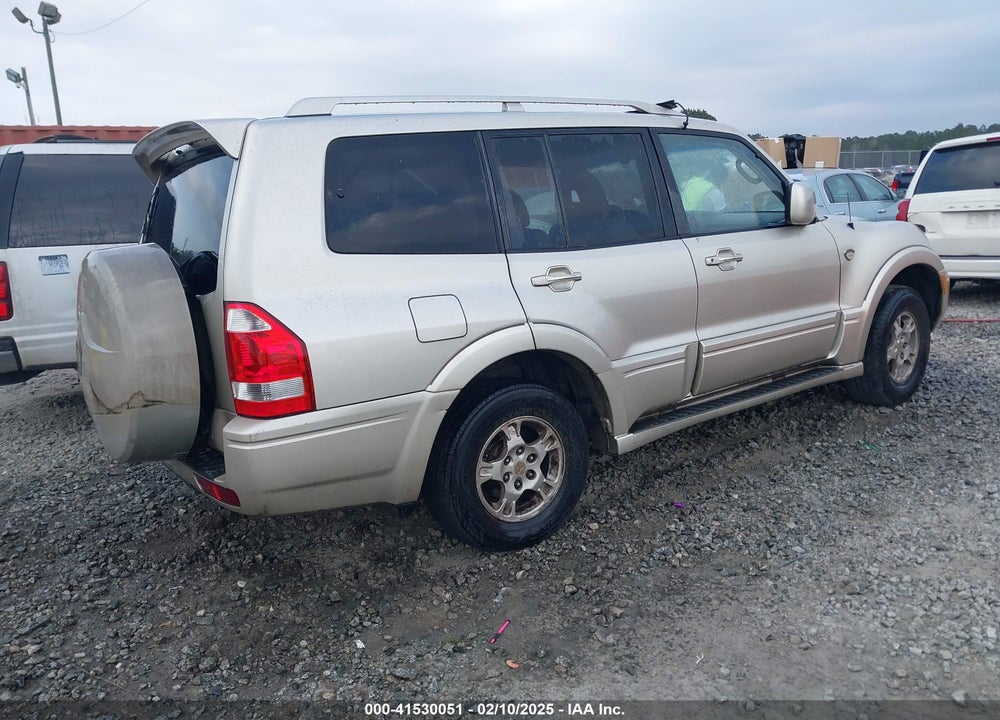 2003 MITSUBISHI MONTERO 20TH ANNIVERSARY VIN: JA4NW61S03J042264