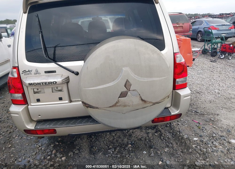 2003 MITSUBISHI MONTERO 20TH ANNIVERSARY VIN: JA4NW61S03J042264