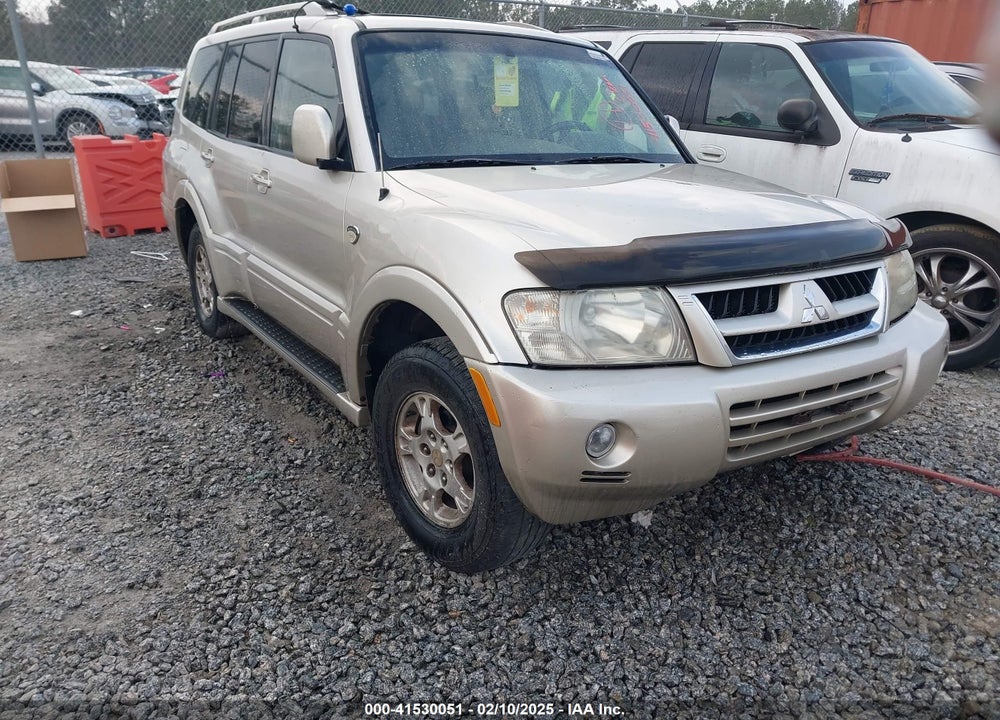 2003 MITSUBISHI MONTERO 20TH ANNIVERSARY VIN: JA4NW61S03J042264