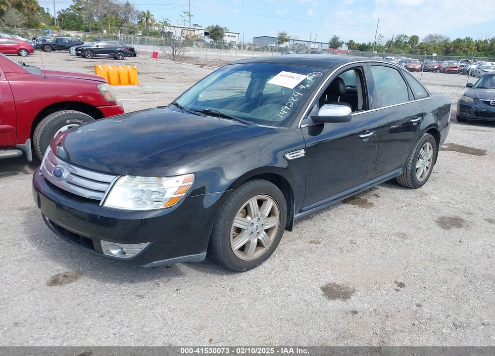 2008 FORD TAURUS VIN: 1FAHP28WX8G149284