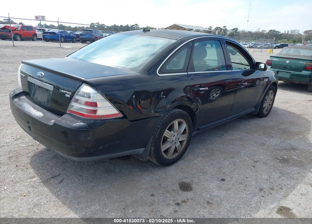 2008 FORD TAURUS VIN: 1FAHP28WX8G149284