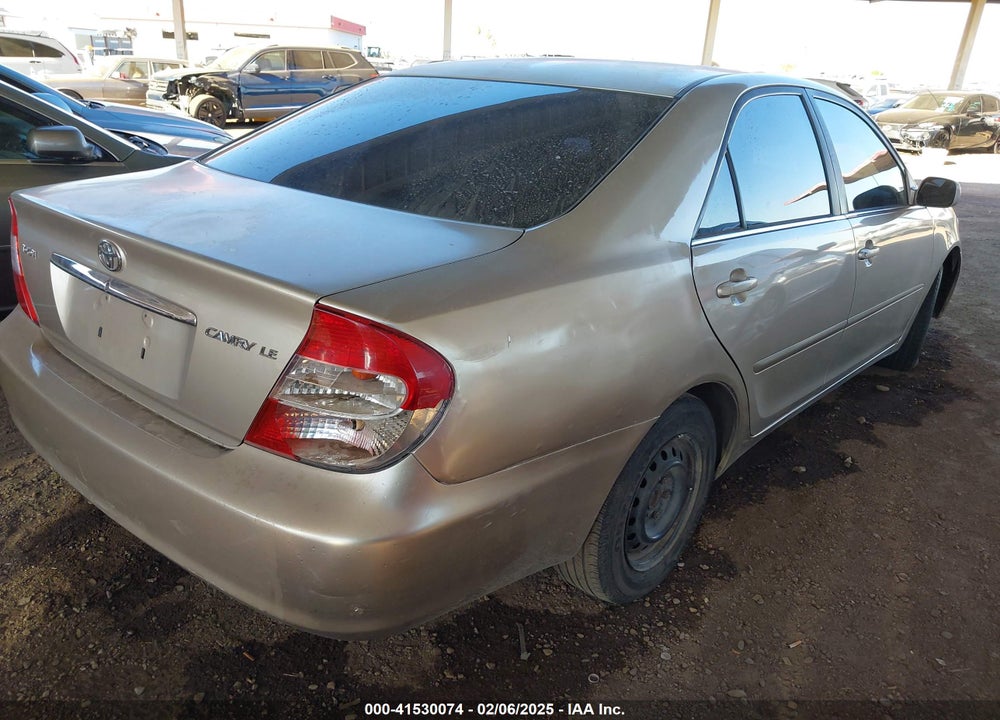 2004 TOYOTA CAMRY VIN: 4T1BE32K44U802426