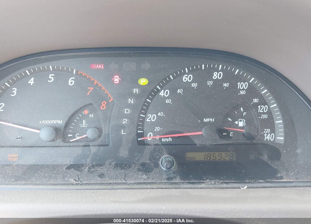 2004 TOYOTA CAMRY VIN: 4T1BE32K44U802426
