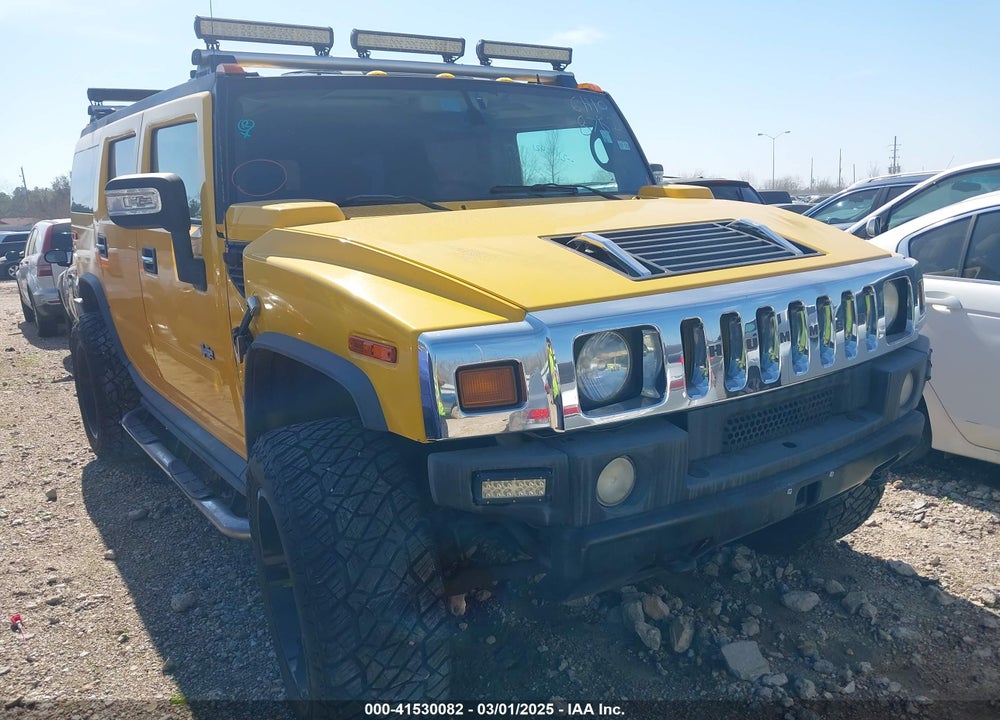2006 HUMMER H2 SUV VIN: 5GRGN23U96H108782