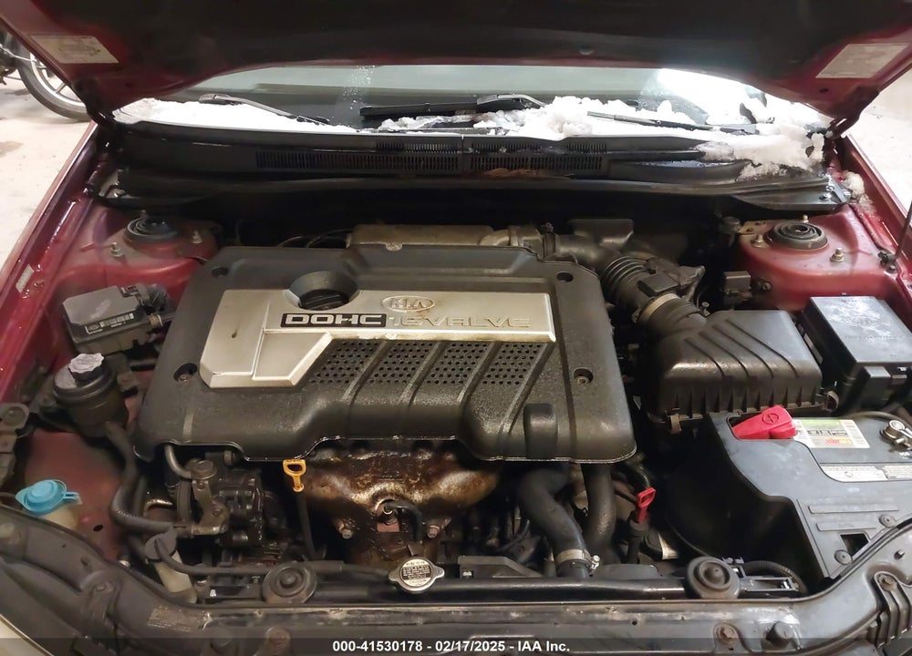 2004 KIA SPECTRA EX/LX VIN: KNAFE122445012366