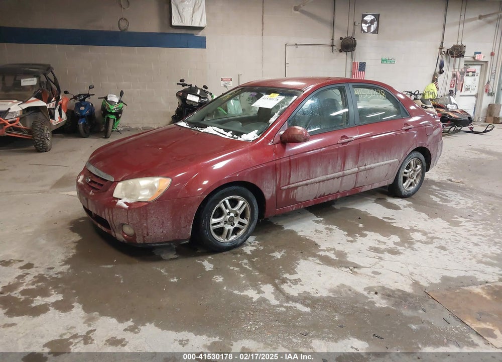2004 KIA SPECTRA EX/LX VIN: KNAFE122445012366