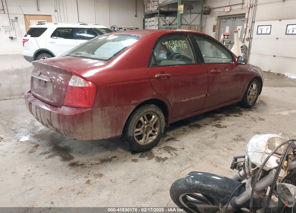 2004 KIA SPECTRA EX/LX VIN: KNAFE122445012366