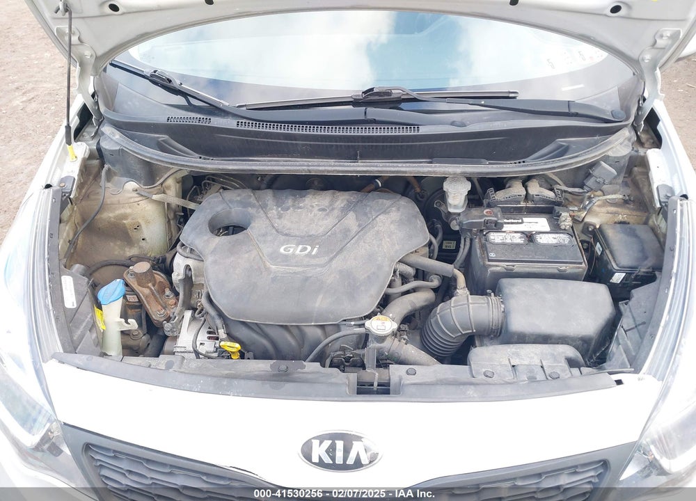 2013 KIA RIO VIN: KNADM4A37D6272812