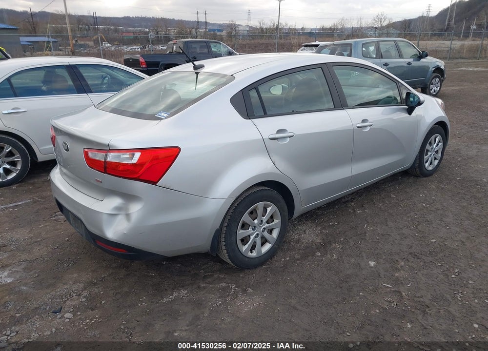 2013 KIA RIO VIN: KNADM4A37D6272812