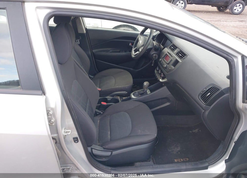 2013 KIA RIO VIN: KNADM4A37D6272812