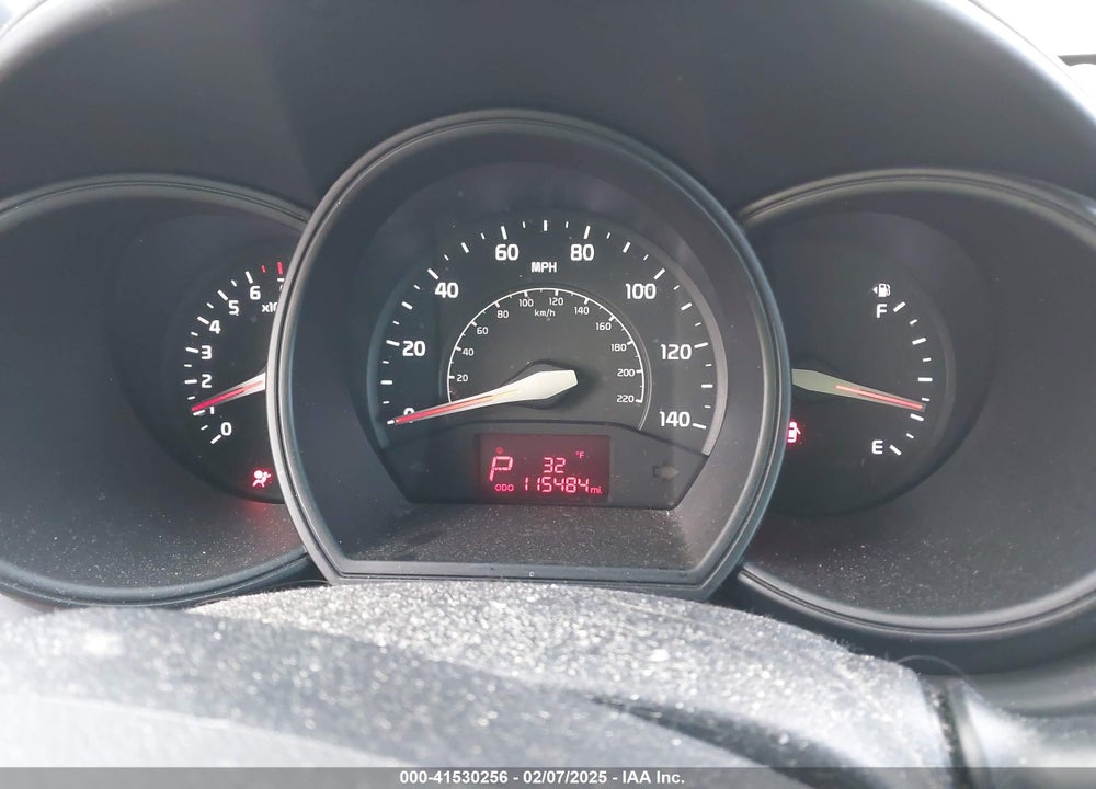 2013 KIA RIO VIN: KNADM4A37D6272812