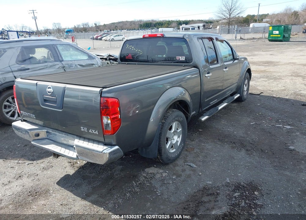 2008 NISSAN FRONTIER SE VIN: 1N6AD09W18C443572