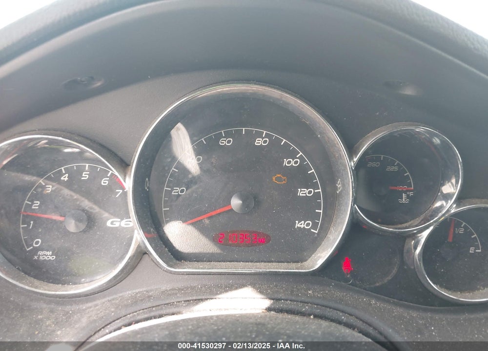 2008 PONTIAC G6 VIN: 1G2ZG57N084115935
