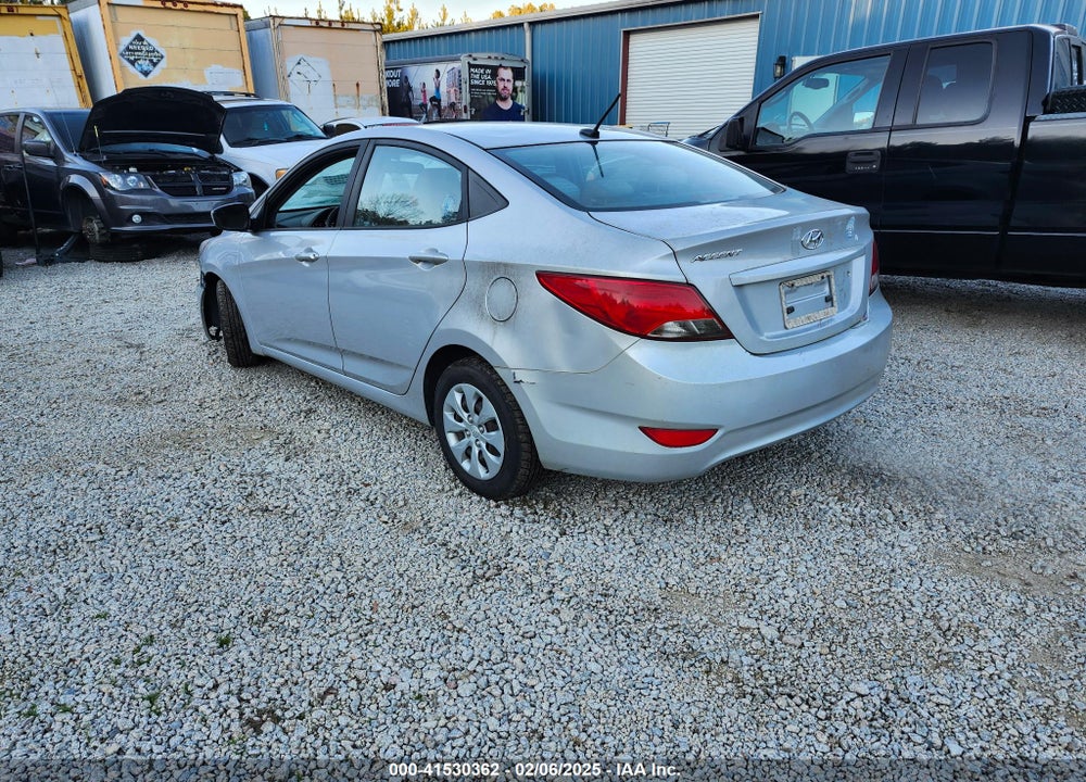 2017 HYUNDAI ACCENT VIN: KMHCT4AE3HU200408