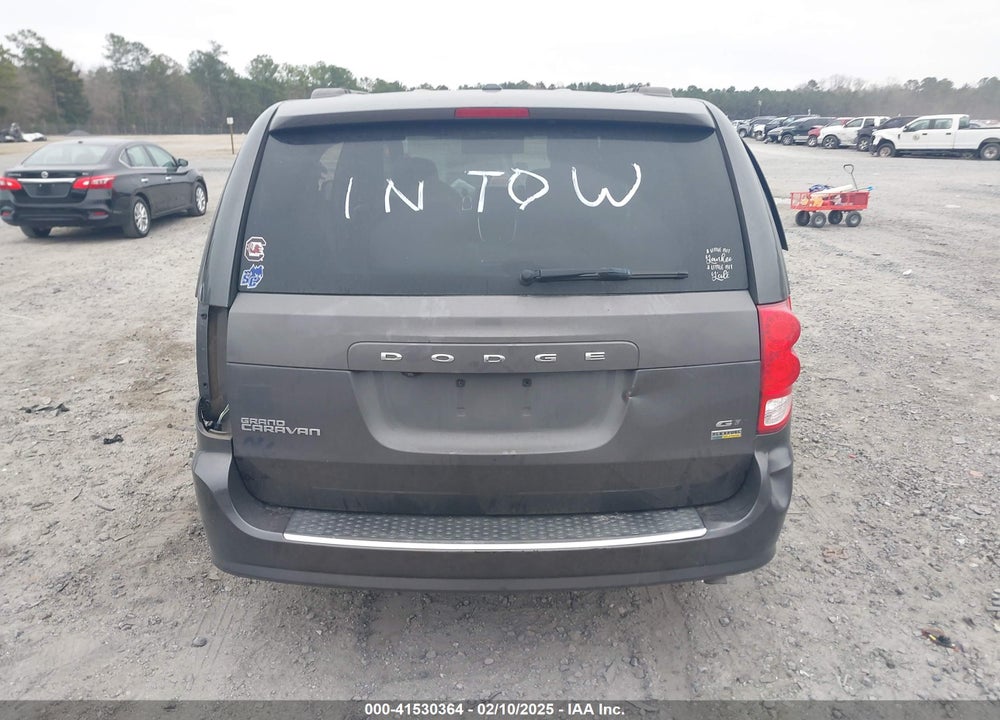 2019 DODGE GRAND CARAVAN GT VIN: 2C4RDGEG7KR736954