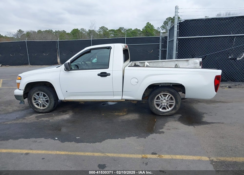 2009 CHEVROLET COLORADO WORK TRUCK VIN: 1GCCS14E598151398