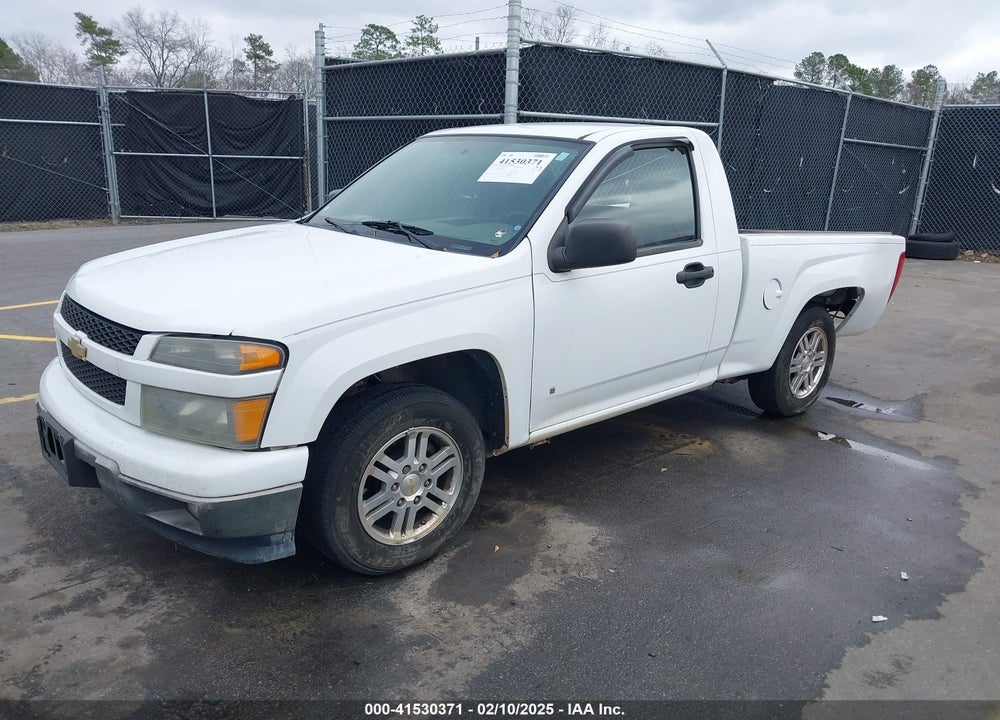 2009 CHEVROLET COLORADO WORK TRUCK VIN: 1GCCS14E598151398