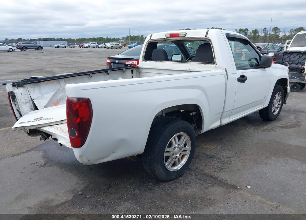 2009 CHEVROLET COLORADO WORK TRUCK VIN: 1GCCS14E598151398