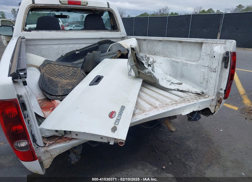 2009 CHEVROLET COLORADO WORK TRUCK VIN: 1GCCS14E598151398