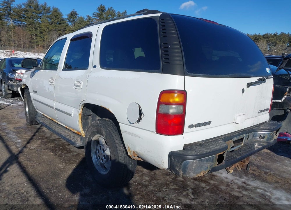 2003 CHEVROLET TAHOE VIN: 1GNEK13Z23J339381