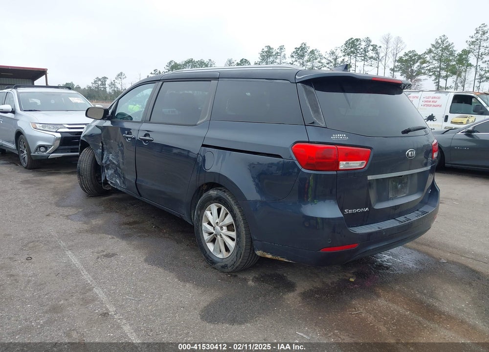 2016 KIA SEDONA LX VIN: KNDMB5C12G6082527
