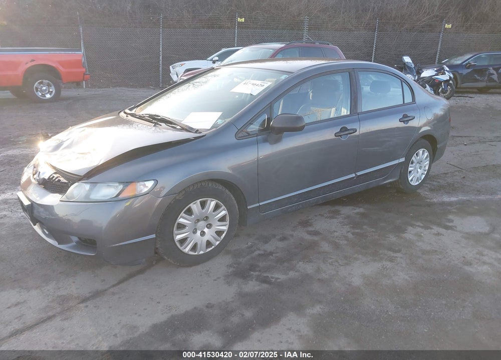 2010 HONDA CIVIC VP VIN: 2HGFA1F3XAH571833