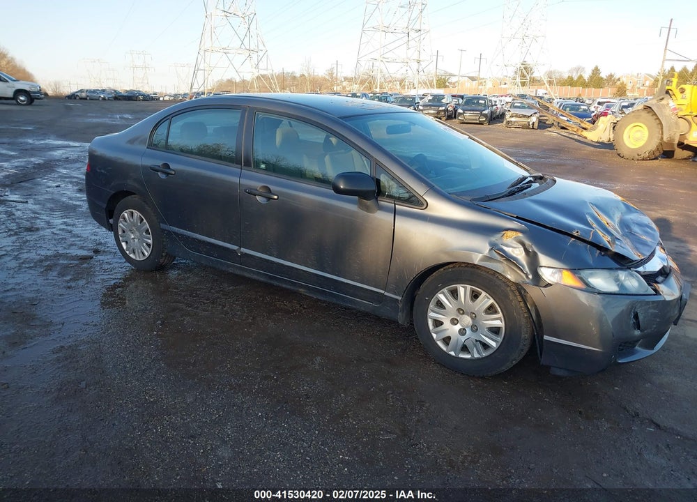 2010 HONDA CIVIC VP VIN: 2HGFA1F3XAH571833