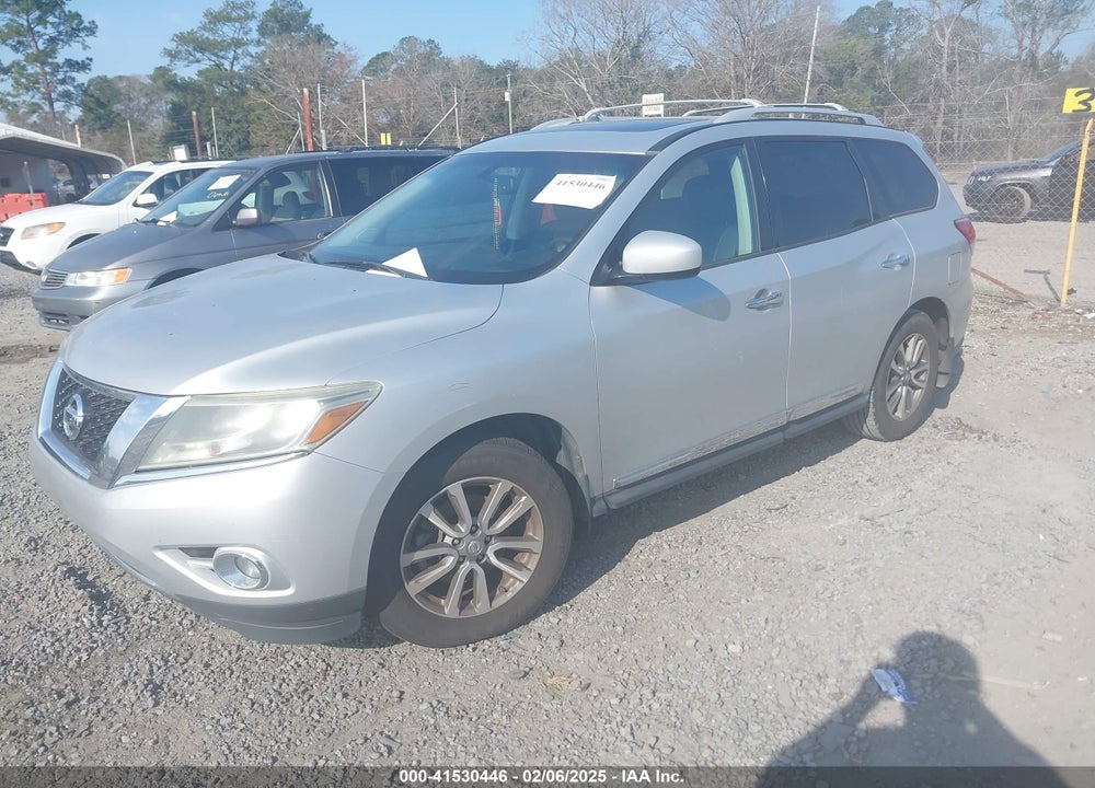 2014 NISSAN PATHFINDER SL VIN: 5N1AR2MN9EC665895