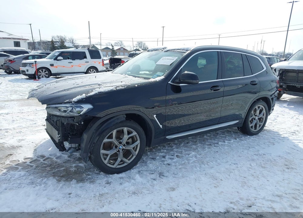 2022 BMW X3 XDRIVE30I VIN: 5UX53DP03N9L79748