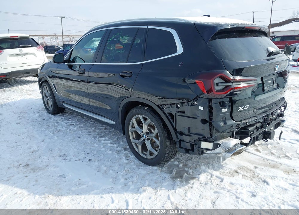 2022 BMW X3 XDRIVE30I VIN: 5UX53DP03N9L79748